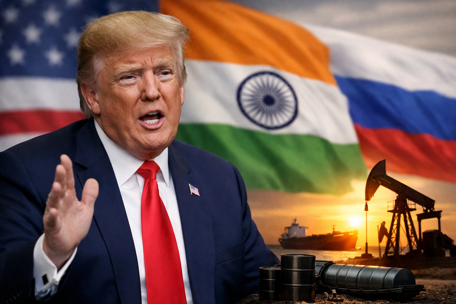 Donald Trump Says India ‘Pulled Back’ from Buying Russian Oil, Clarifies Trade Deal Position